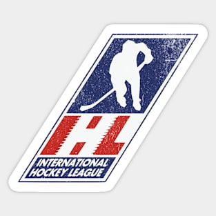 Defunct Sports League IHL International Hockey League Sticker